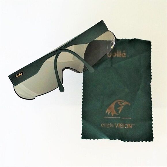BOLLE Eagle Vision France Sport Glasses Jaguar Green w Soft Bolle Case - Picture 4 of 12